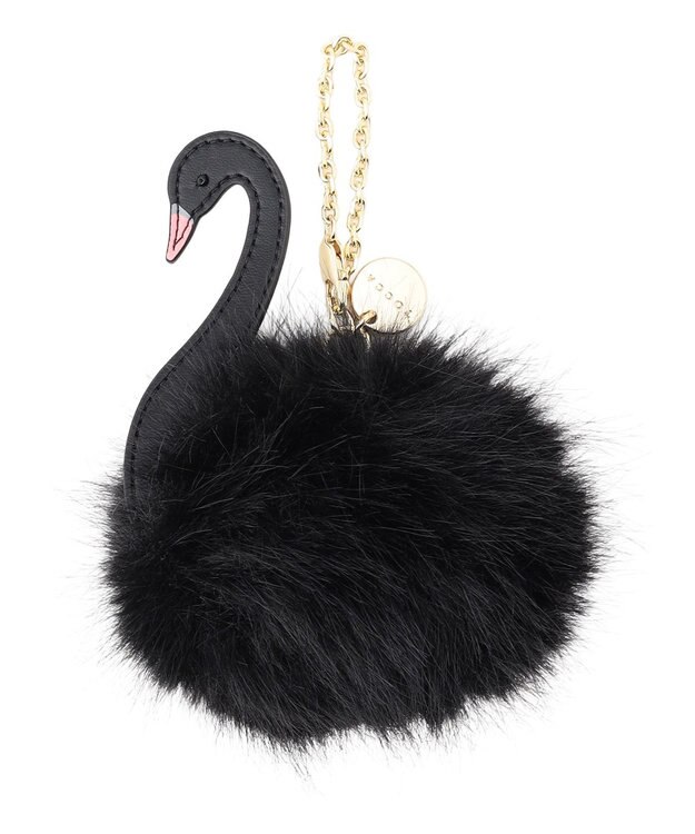 TOCCA SOGNO FUR CHARM TOTE トートバッグ【WEB＆一部店舗限定・A4サイズ対応】 ベージュ系