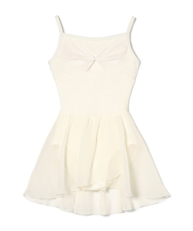 Chacott スカート付レオタード オフホワイト