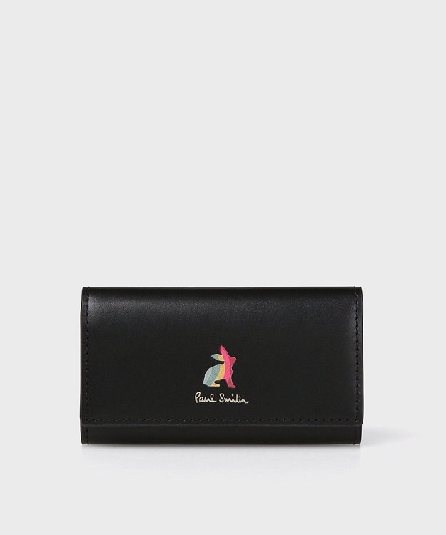 Paul Smith マーケトリースワールラビット キーケース ブラック