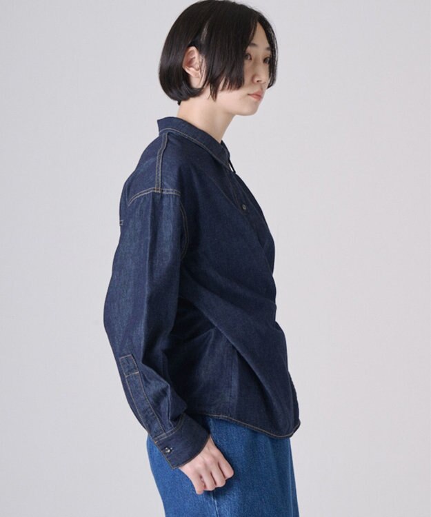 Ripo trenta anni CACHE-COEUR DENIM SH INDIGO