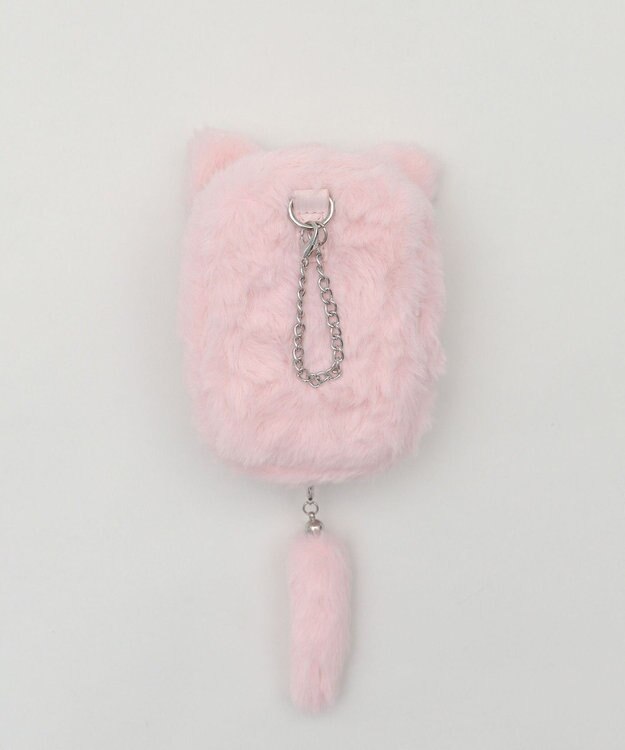 WEGO 【痛バ＆推し活グッズ】なりきりネコぬいポーチ ライトピンク