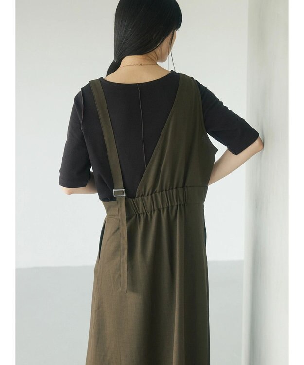 Green Parks armonia．アシメジャンスカ Khaki