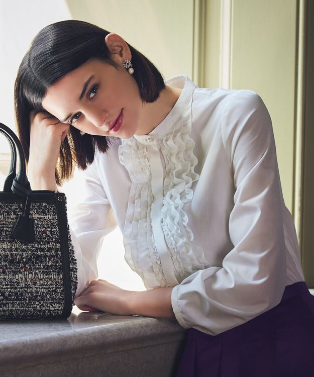 TOCCA 【洗える！】PARADE ブラウス ホワイト系