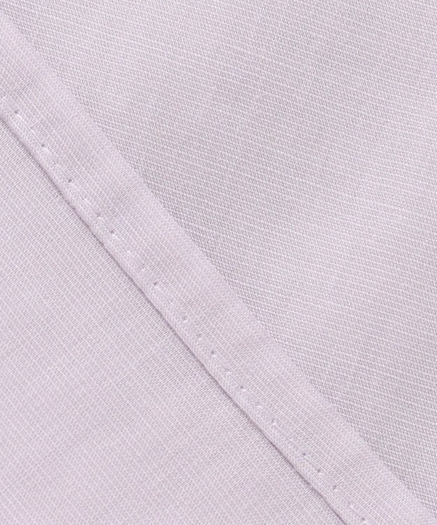 J.PRESS LADIES L 【WEB限定カラーあり・洗える】ラミーポプリン ボリュームスリーブ ブラウス ふじ色系