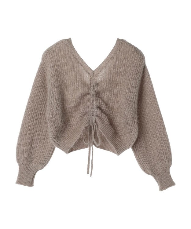 earth music&ecology ねこ毛ライク２ｗａｙボレロ Mocha