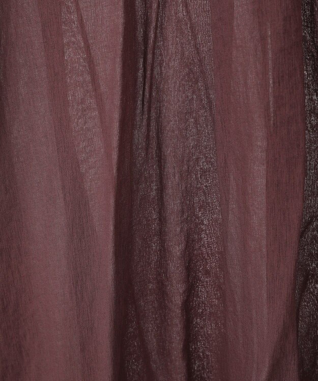 CRAFT STANDARD BOUTIQUE ヴィンテージボイルタイ付ブラウス Brown