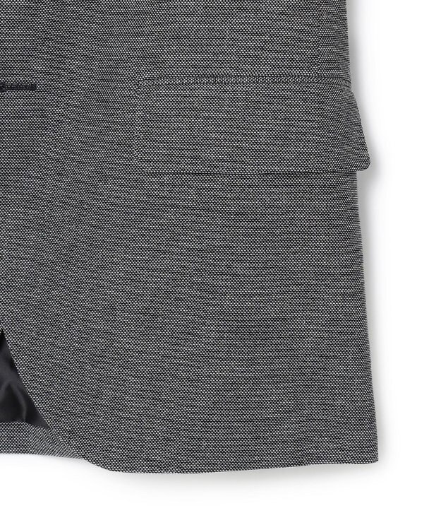 J.PRESS MEN 3シーズン着られる上質素材【ストレッチ / 吸水速乾 / 洗える / 消臭】AXIO 3ポジションジャージー ジャケット ライトグレー系