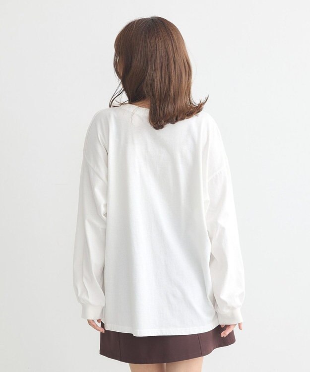 earth music&ecology いいこと奏でるグラフィックＴシャツ White