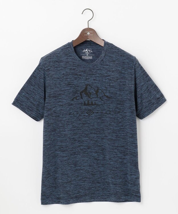 JOSEPH ABBOUD MOUNTAIN 【UNISEX】クールスキンガードTシャツ ネイビー系
