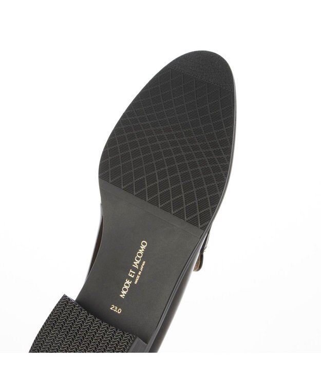 MODE ET JACOMO <MODE ET JACOMO>【レイン対応】コインローファー ダークブラウンエナメル