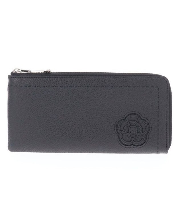 CLATHAS カイト Lファスナー長財布 ブラック