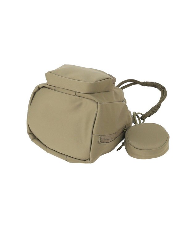 AMERICAN HOLIC ドローコード巾着ショルダーバッグ Khaki