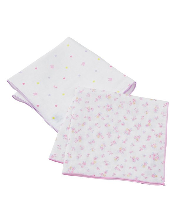 MIKI HOUSE HOT BISCUITS 出産準備スタンダードセット 春夏用(総柄) ピンク