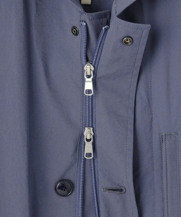 J.PRESS MEN 【MECHANICAL】【ハイパワーストレッチ / 撥水】ドライビングジャケットブルゾン ダルブルー系