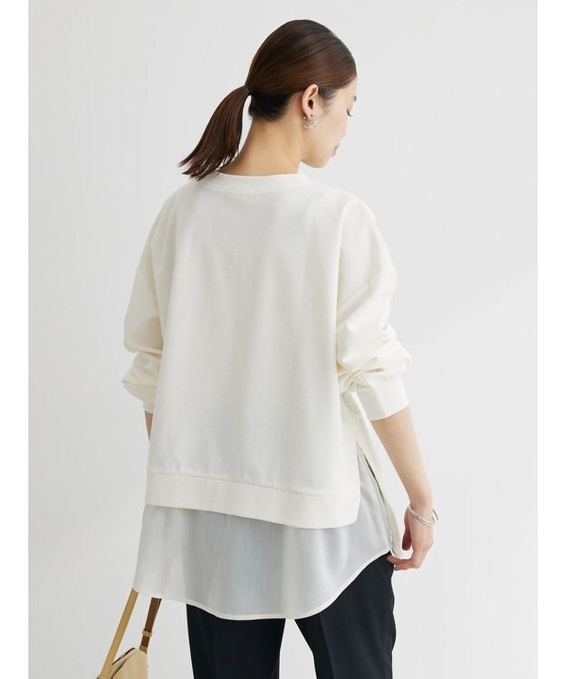 Green Parks シアードッキングチュニック Off White