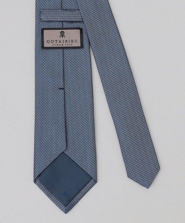 GOTAIRIKU GOTAIRIKU別注【MANTERO/マンテロ】ネクタイ_小紋柄 サックスブルー系8