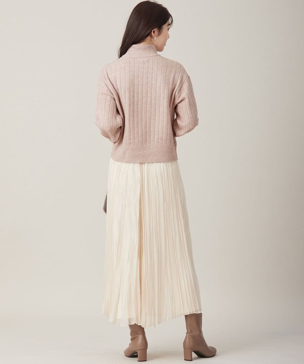 ANY SIS 【洗える】シャーベットカラー ニット ピンク