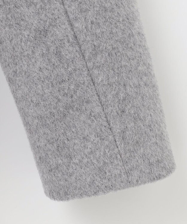 J.PRESS LADIES S アンゴラビーバー チェスターコート ライトグレー系