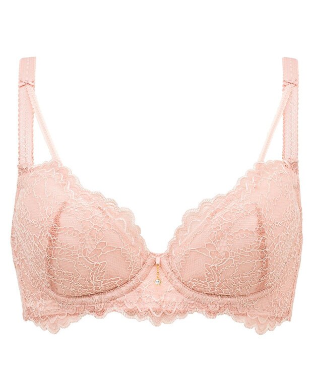 BRADELIS New York 【BRADELIS New York / 育乳補整ブラ・STEP1 集める】ジャスミンステップ1ブラ25S1 ブラデリス 補正 ブラジャー ピンク