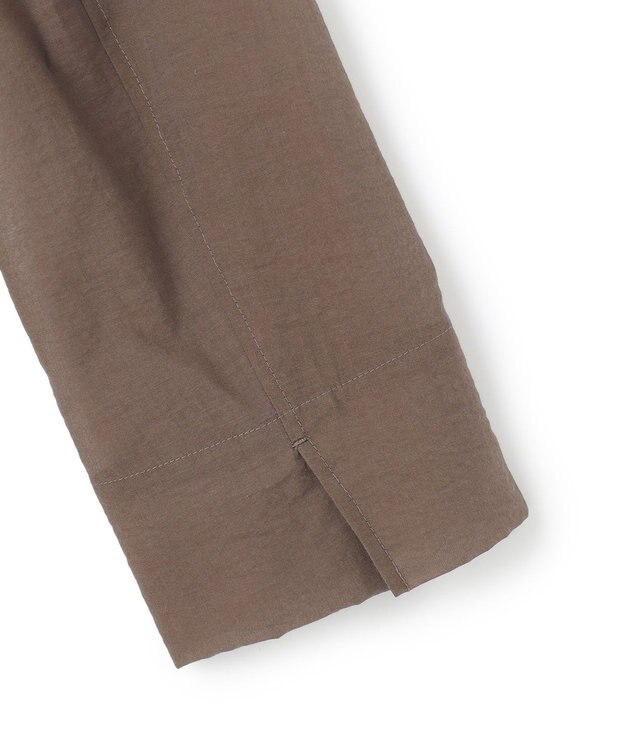 23区 【先行予約】ナイロンコットンシアーボイル ダブルジャケット ブラウン系