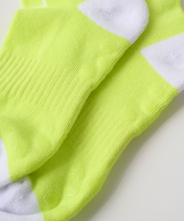 FILA GOLF／marie claire 【FILA GOLF】 パイル編みアンクルソックス イエロー