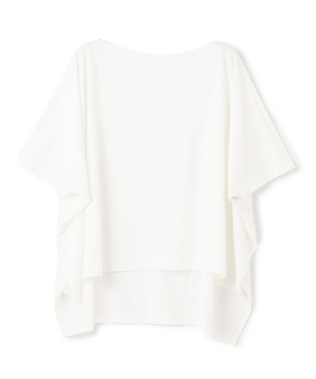 uncrave プレミアムジャージー ポンチョトップス ホワイト