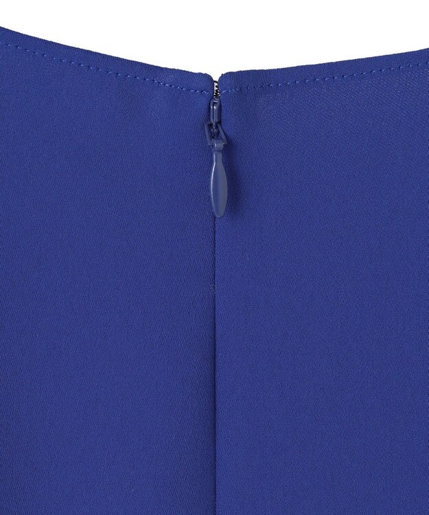 ICB 【UVカット・接触冷感・防シワ・洗える】エステルダブルクロス タックデザインプルオーバー ロイヤルブルー系