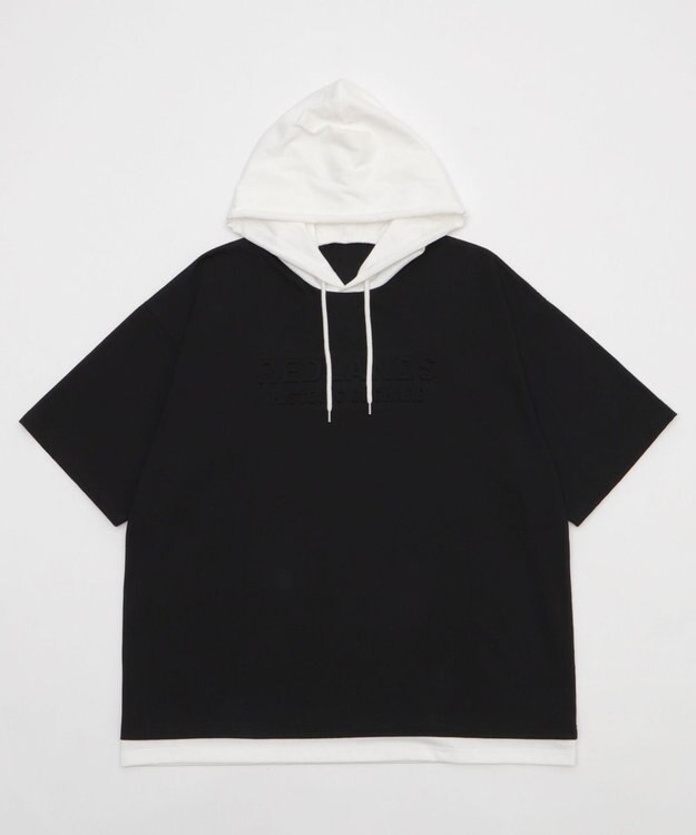 WEGO 【接触冷感/ユニセックス着用ITEM】エンボスロゴグラフィックTPK（SS） ブラック