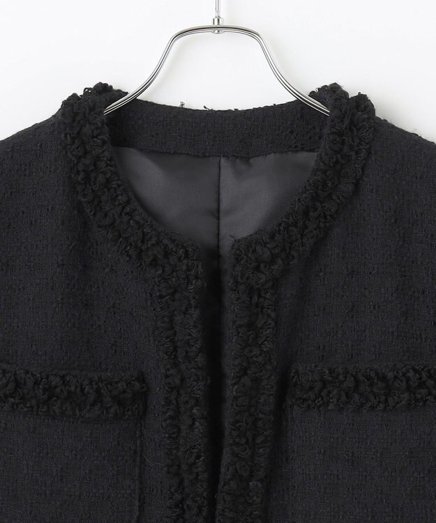 #Newans 【ANSWER FOR ファッショニスタ】ツイードベスト ネイビー系