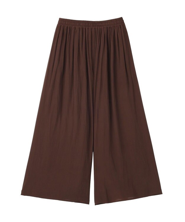 AMERICAN HOLIC 【選べる丈】接触冷感シフォンスカーチョ【WEB限定カラー有り】 Black