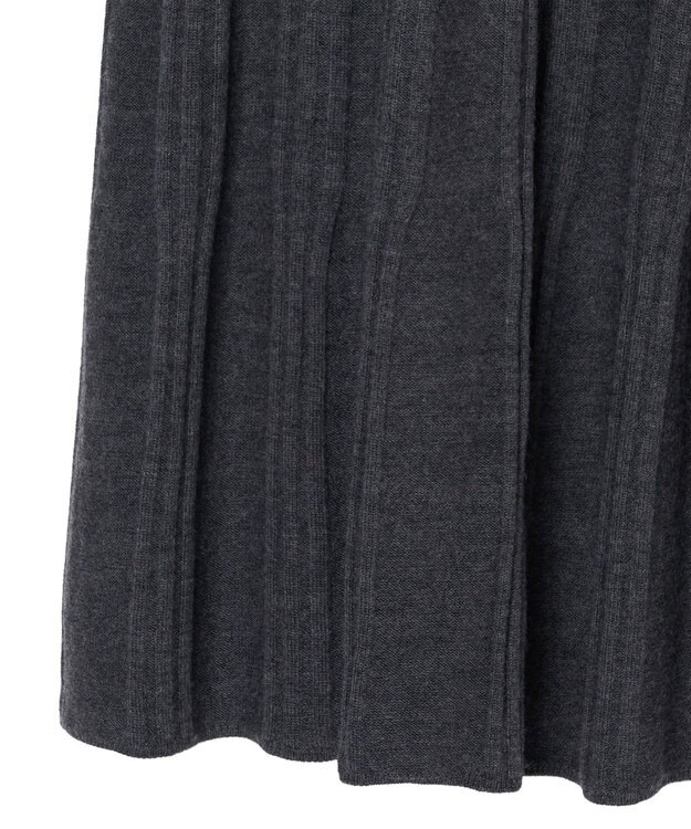 JOSEPH 【洗える】メリノウールリブ　ニットスカート Smoke