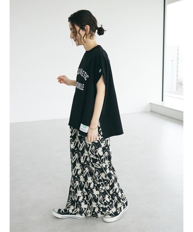 CRAFT STANDARD BOUTIQUE アートフラワーシャーリングパンツ Ivory