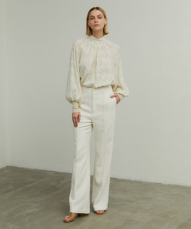 BEIGE， BLAISE / ストレートパンツ Ecru