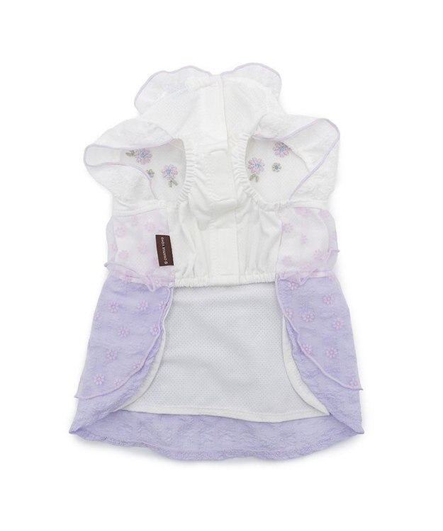 PET PARADISE ペットパラダイス フロッキー お花 ワンピース 《パープル》  小型犬 パープル