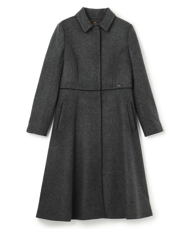 TOCCA 【消臭】BITTER CARAMEL CHOCOLATE ウールコート グレー系