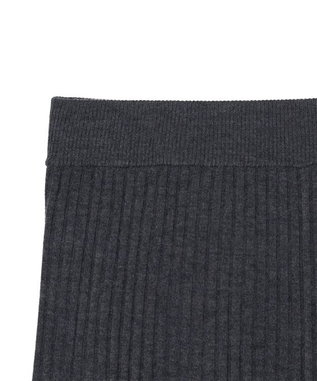 JOSEPH 【洗える】メリノウールリブ　ニットスカート Smoke