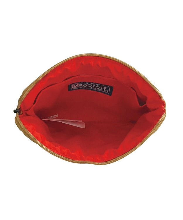 ROOTOTE 1321【オリジナル】SN.ポーチ.アルファベットスープ-キルティング-A 03：イエロークレイ