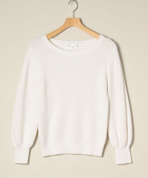 ONWARD Reuse Park 【組曲】ニット春夏 ホワイト