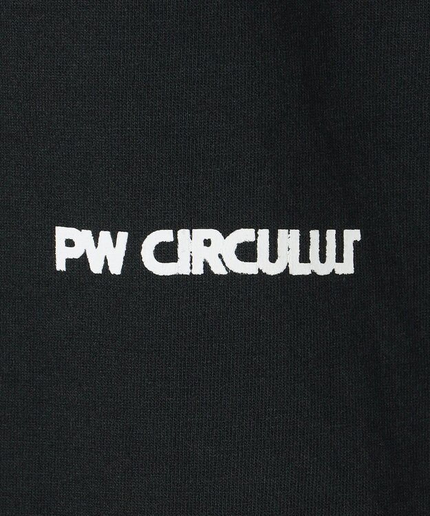 PW CIRCULUS 【吸水速乾 / UV遮蔽率99.5% UVカット / ストレッチ】【MEN】DELFT ロングスリーブモックT ゴルフ ブラック系