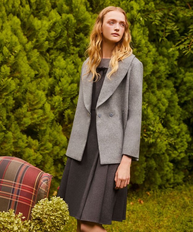 TOCCA 【00サイズあり・洗える】PRESENT BOX ドレス グレー系