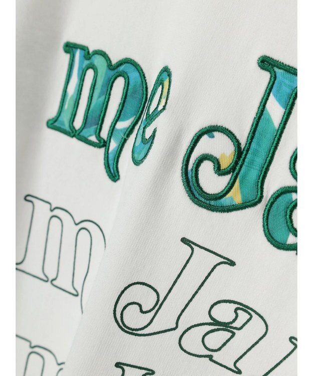 Green Parks ｍｅ　Ｊａｎｅ／４連ロゴＢｉｇＴシャツ White