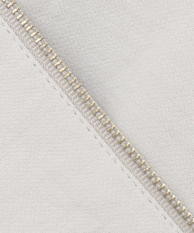 ICB L 【洗える】 ダブルクロスクレープ ブルゾン トープ系