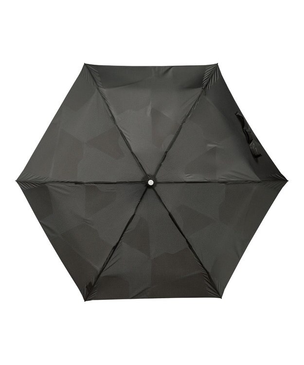 MOONBAT 【3秒でたためる傘/自動開閉】urawaza 小町(ウラワザ コマチ)  折りたたみ傘 無地 コンパクト 50cm ブラック