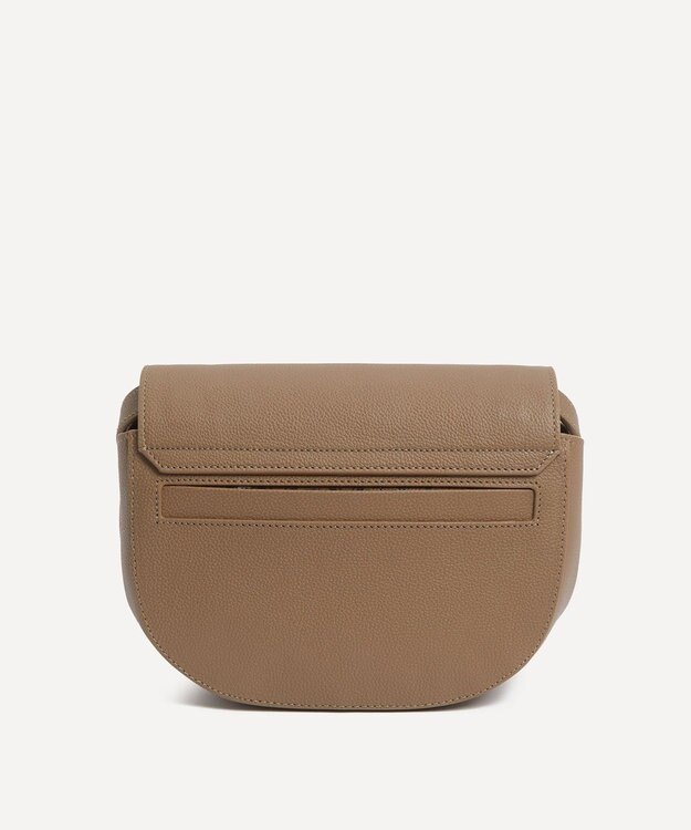 LIBERTY. アイフィス レザー ラウンド クロスボディバッグ トープ