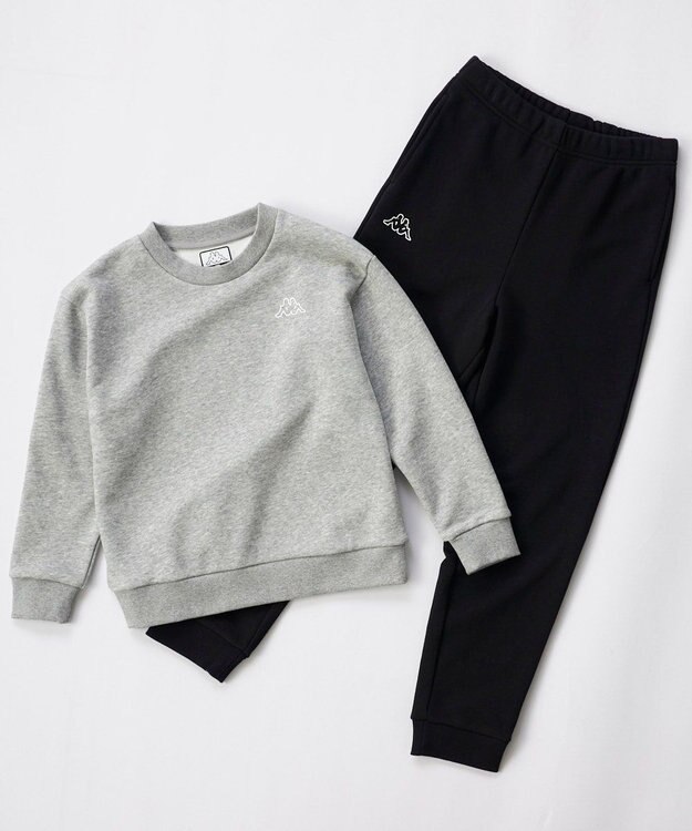 OP／FILA 【Kappa】スウェット上下セット 杢グレー