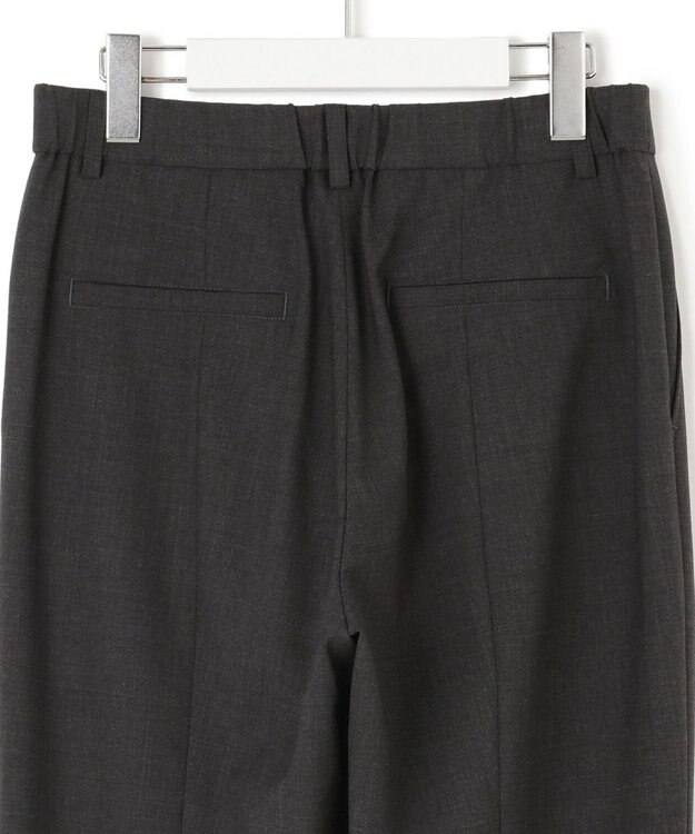 23区 L 【洗える】TWマットクロス スティック パンツ グレー系