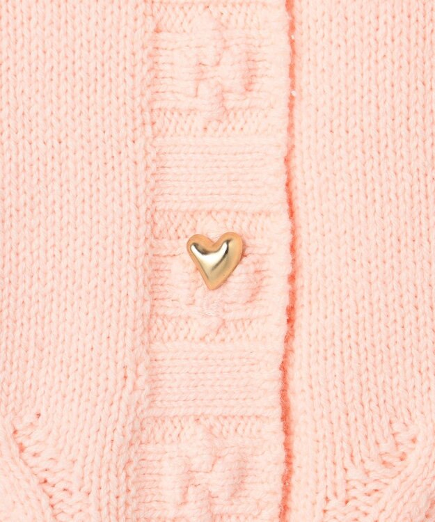TOCCA 【chayさん着用】HEART HUG KNIT カーディガン ピンク系