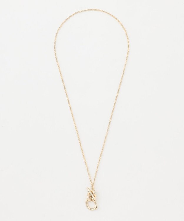 J.PRESS LADIES マンテル ショート ネックレス ウスゴールド系