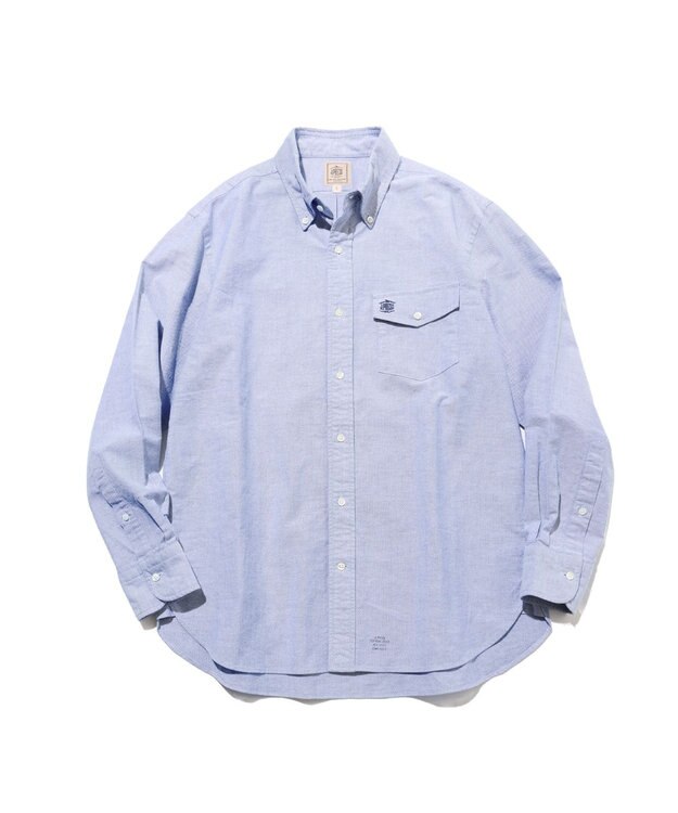 J.PRESS MEN 【IVY SHIRTS / 8色展開】オックスフォードオーバル シャツ /B.D. ネイビー系
