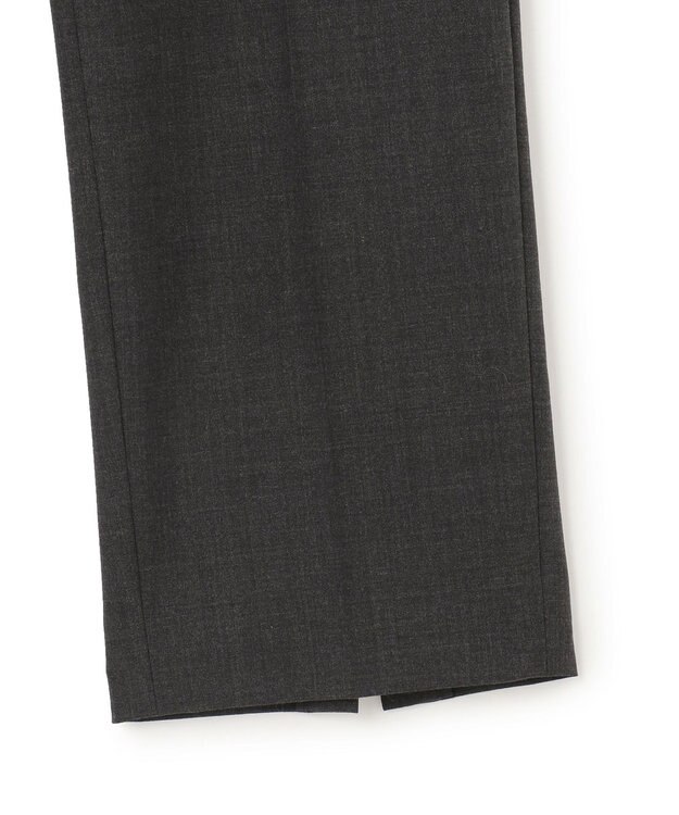 23区 L 【洗える】TWマットクロス スティック パンツ グレー系